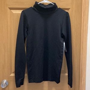 Athleta long sleeve flurry blizzard rib turtleneck Size M NWT